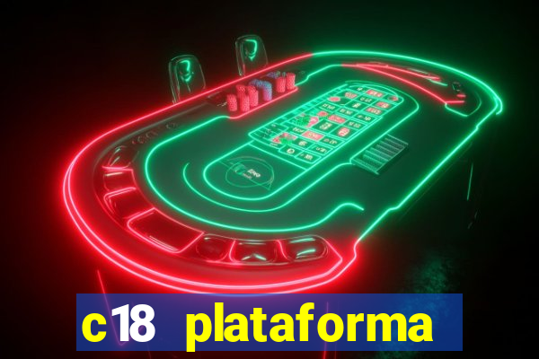 c18 plataforma login entrar